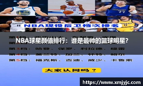 NBA球星颜值排行：谁是最帅的篮球明星？